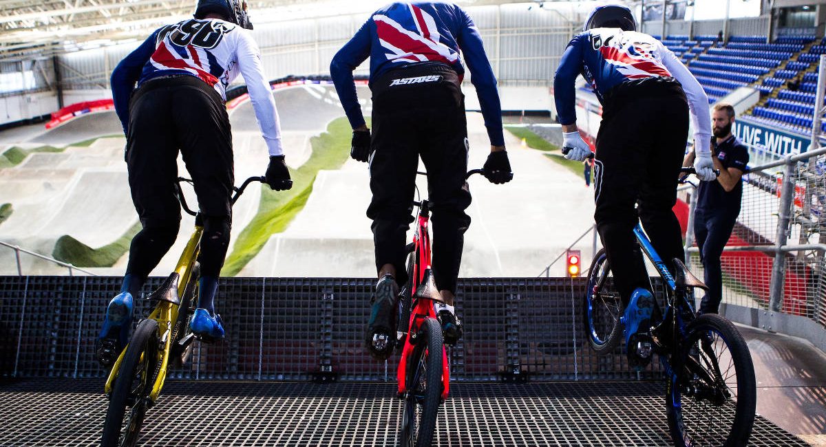 Great Britain Cycling Team BMX Training